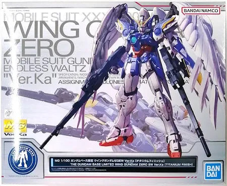 MG 1/100 Wing Gundam Zero EW Ver.Ka (Gundam Base Limited / Titanium Finish)